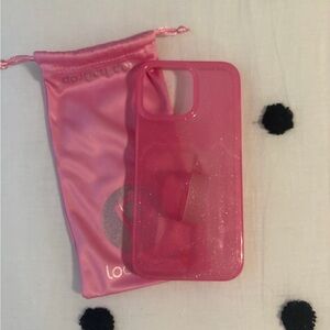 Loopy Case Sparkling Pink Phone Case